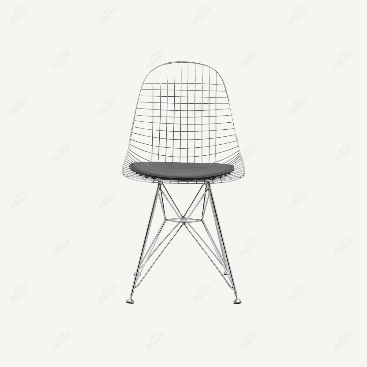 Eiffel Wire Chair Replica With Seat Pad FXW001