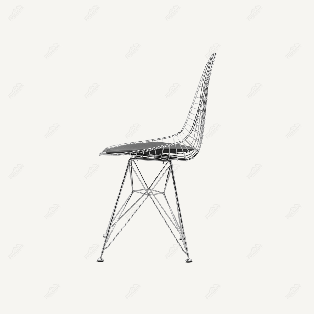 Eiffel Wire Chair Replica With Seat Pad FXW001