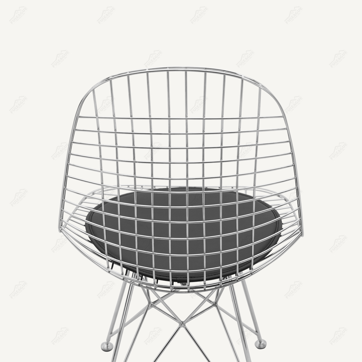 Eiffel Wire Chair Replica With Seat Pad FXW001