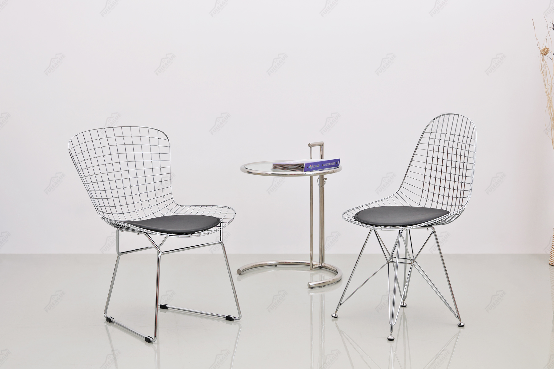 Fuleague metal wire chair of high quality online shopping