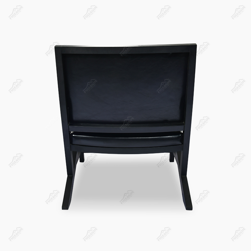 Eric Chair Replica in Full Aniline Grain Leather FA348-ANL