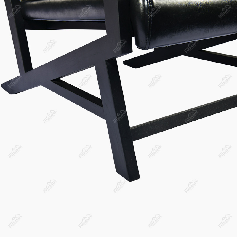 Eric Chair Replica in Full Aniline Grain Leather FA348-ANL