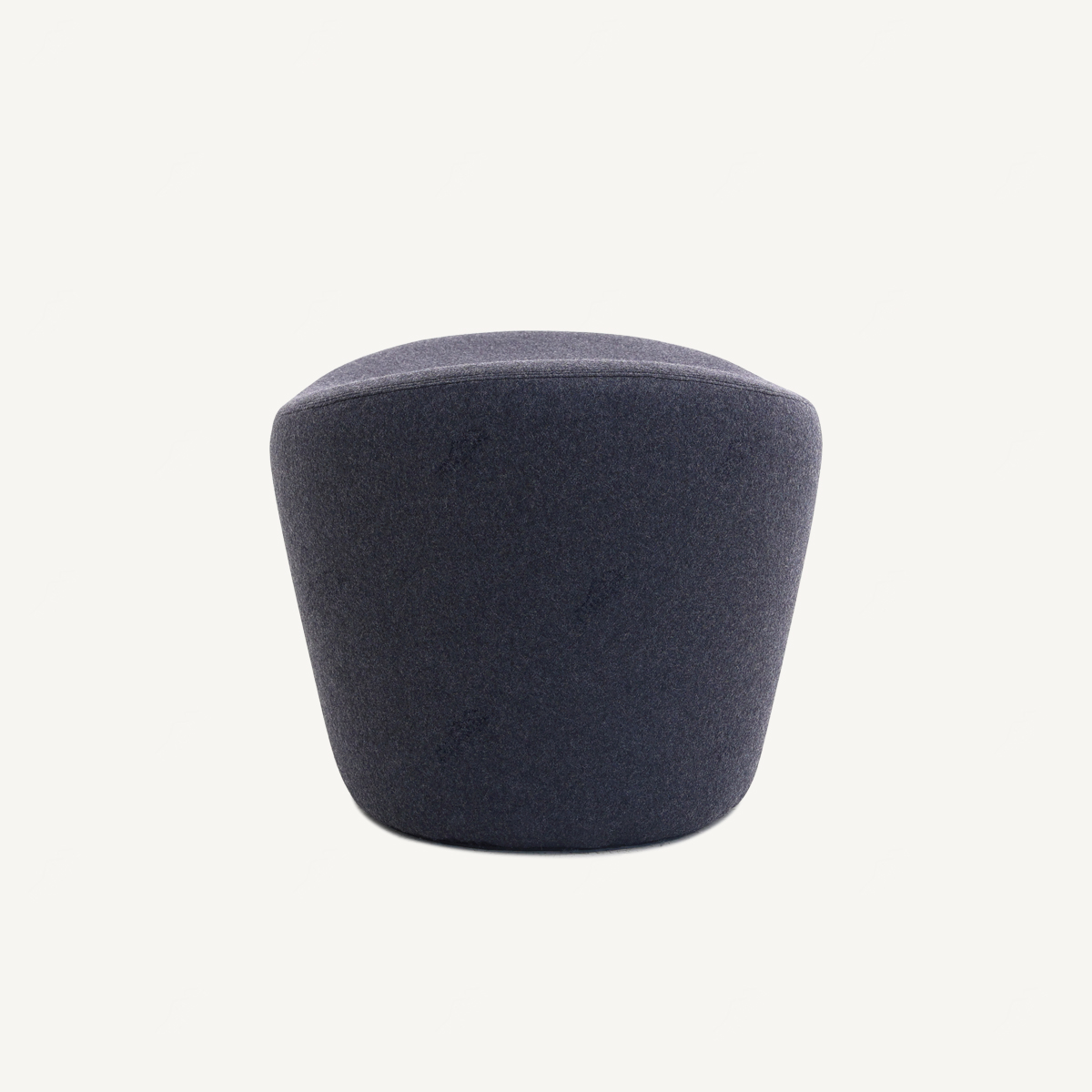 Fabric Ottoman Gray Footstool FA231-O-F