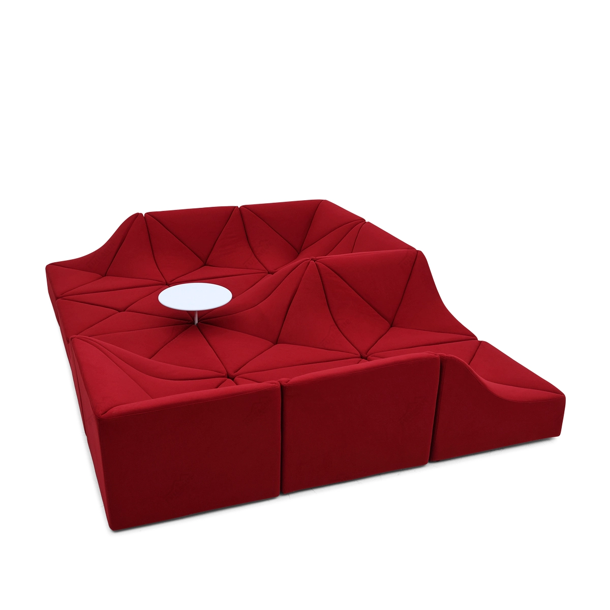 Fabric Sectional Sofa 12 Pieces Sectional Sofa In Fabric FA399-12PCS-D