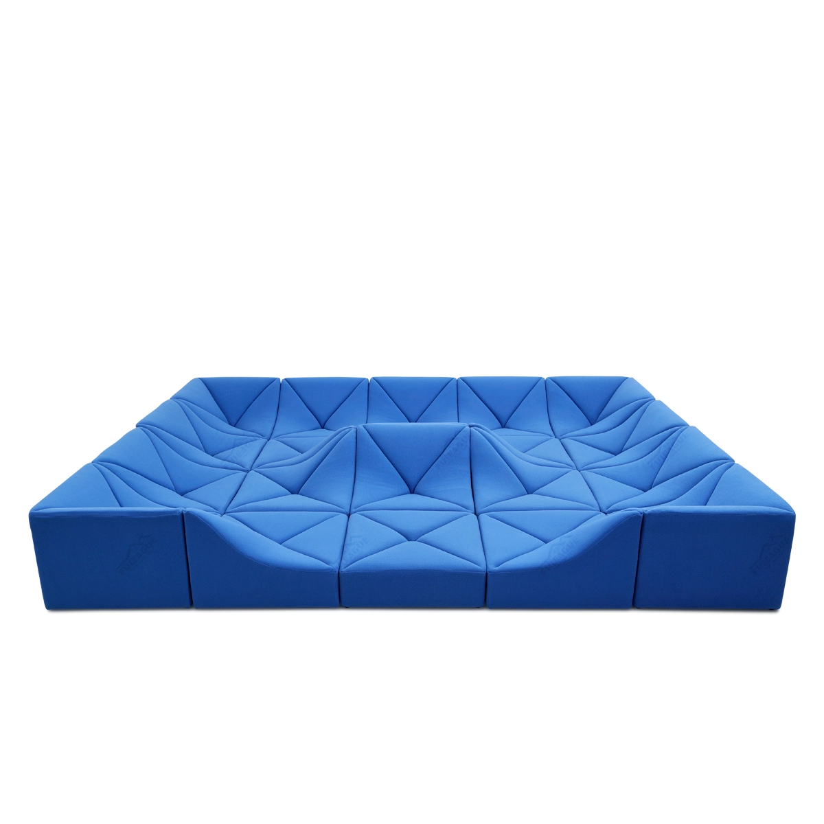 Fabric Sectional Sofa 20 Pieces Sectional Sofa In Fabric FA399-20PCS-A | Movie Pit Couch