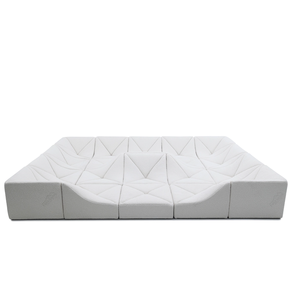 Fabric Sectional Sofa 20 Pieces Sectional Sofa In Fabric FA399-20PCS-A | Movie Pit Couch