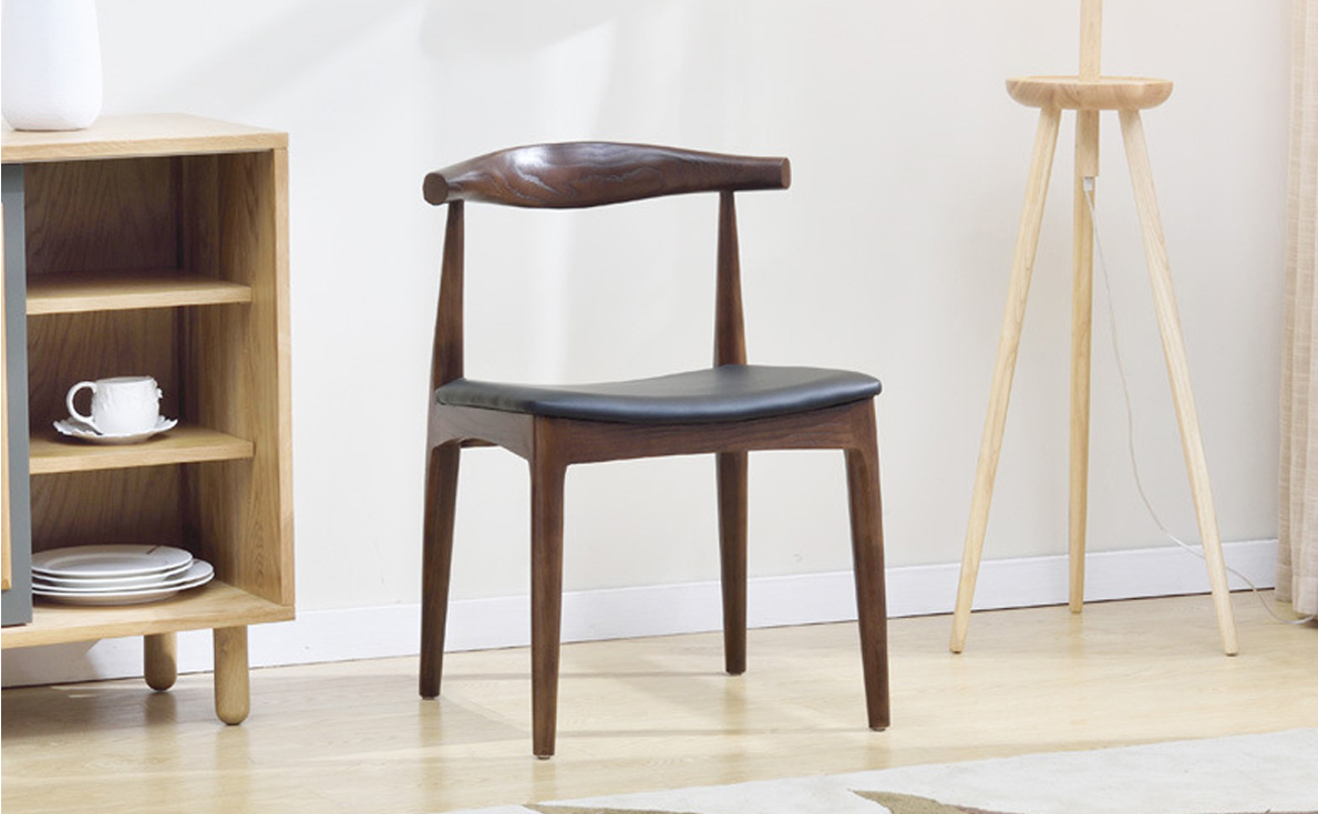 Fuleague elbow wooden dining chair of high quality online shopping