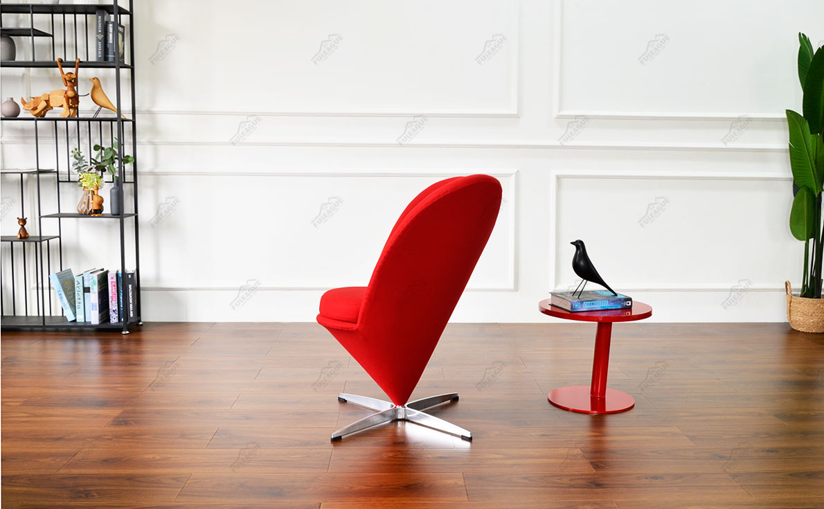 Fuleague High quality heart cone chair verner panton manufacturer FG-A045
