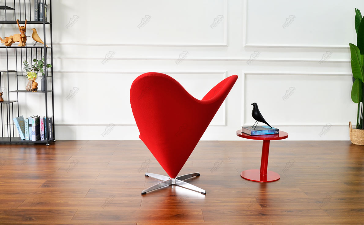 Fuleague verner panton heart cone chair FG-A045