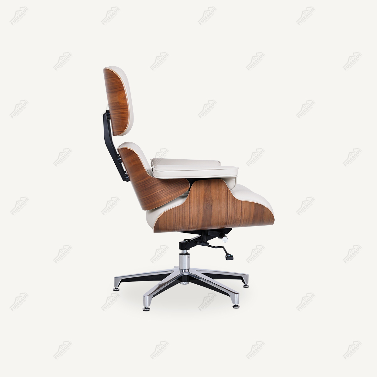 High Back Office Swivel Chair In Genuine Leather FA395-Genuine Leather