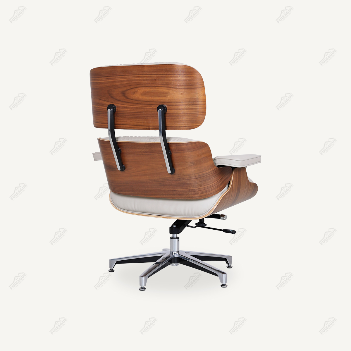 High Back Office Swivel Chair In Genuine Leather FA395-Genuine Leather