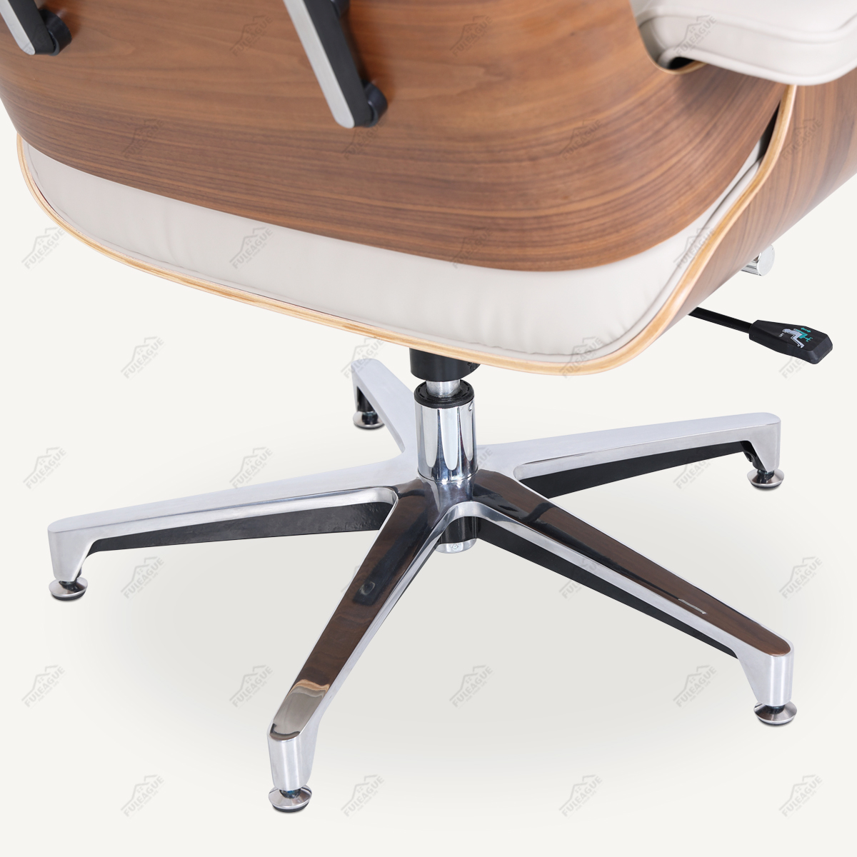 High Back Office Swivel Chair In Genuine Leather FA395-Genuine Leather