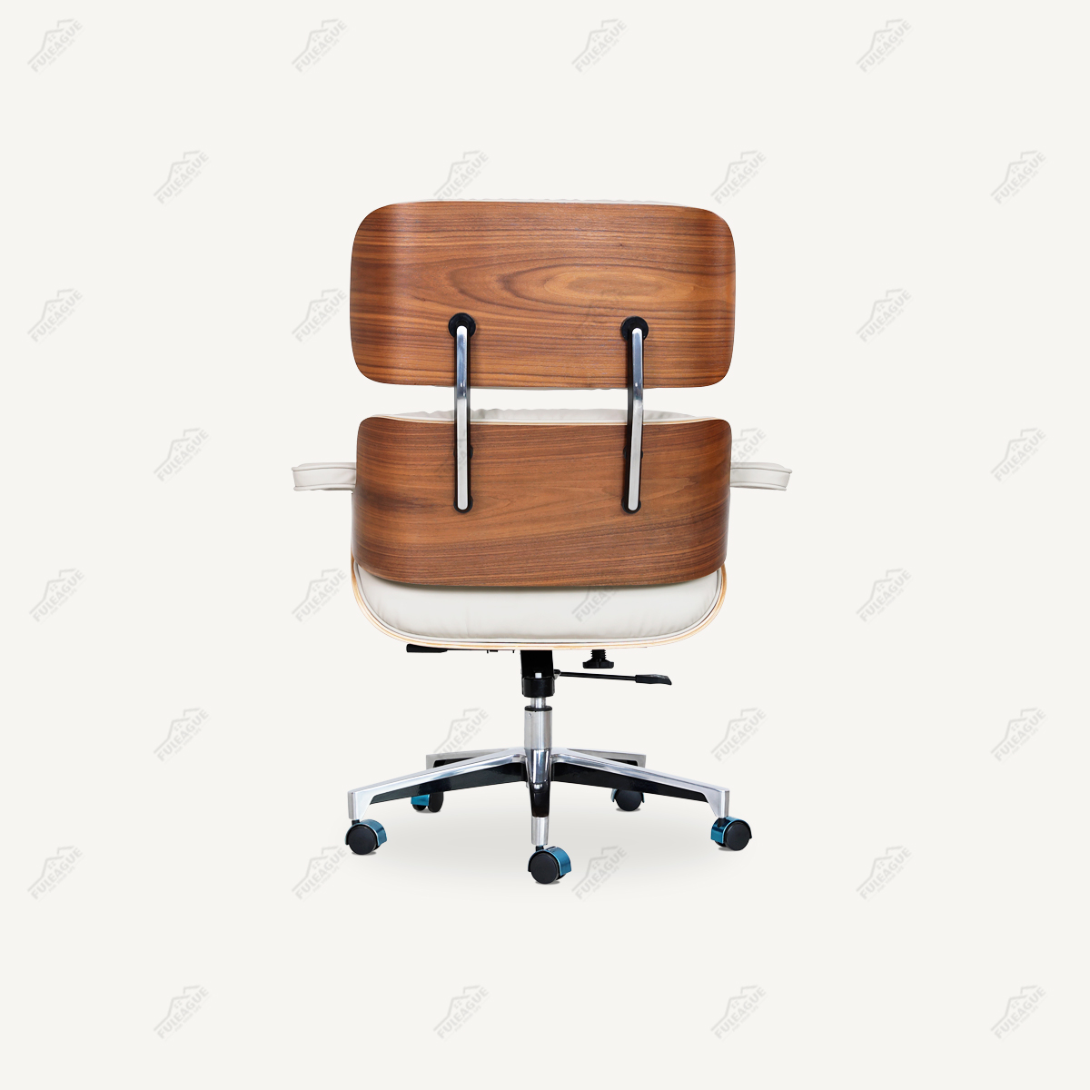 High Back Office Swivel Chair In Genuine Leather FA395-Genuine Leather