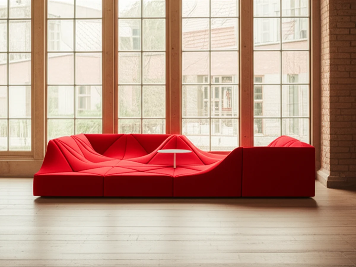 modular sofa for open space