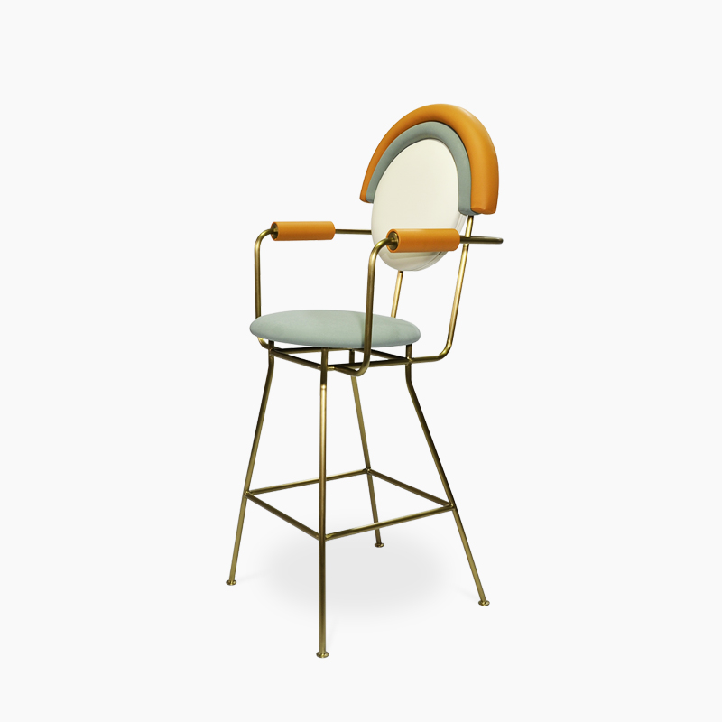 Iris Bar Stool Replica With Arms FA334-Bar Stool