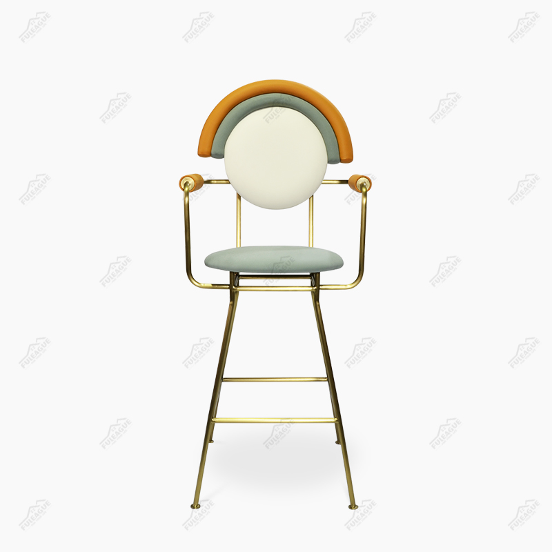 Iris Bar Stool Replica With Arms FA334-Bar Stool