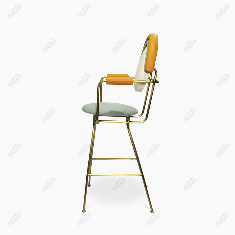 Iris Bar Stool Replica With Arms FA334-Bar Stool