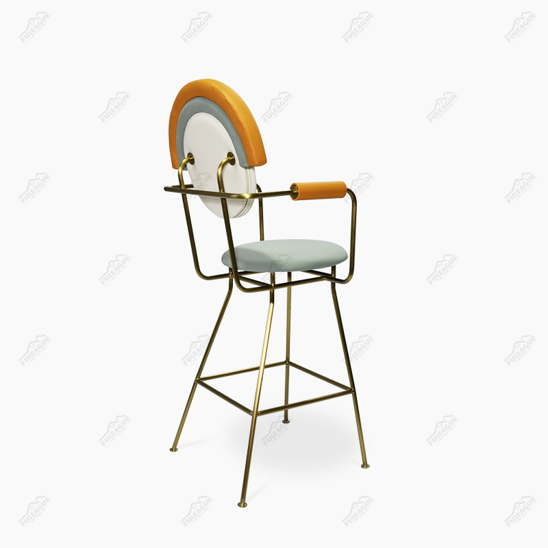 Iris Bar Stool Replica With Arms FA334-Bar Stool