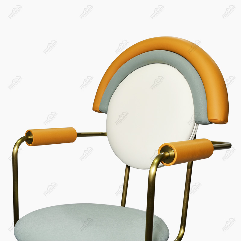 Iris Bar Stool Replica With Arms FA334-Bar Stool