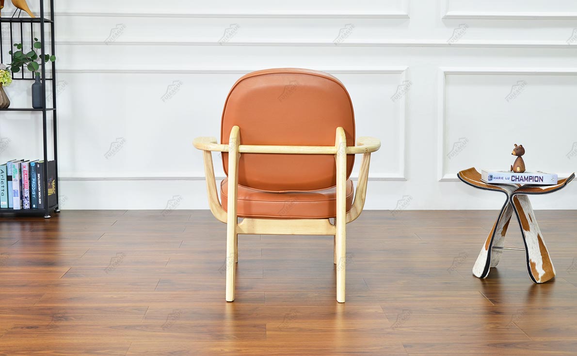 Fuleague jh97 lounge chair wood frame chair FA361-ANL