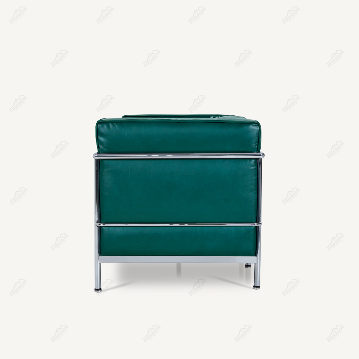 LC-2 Sofa by Le Corbusier replica in Vintage Waxed Leather FA020-3S-VWL