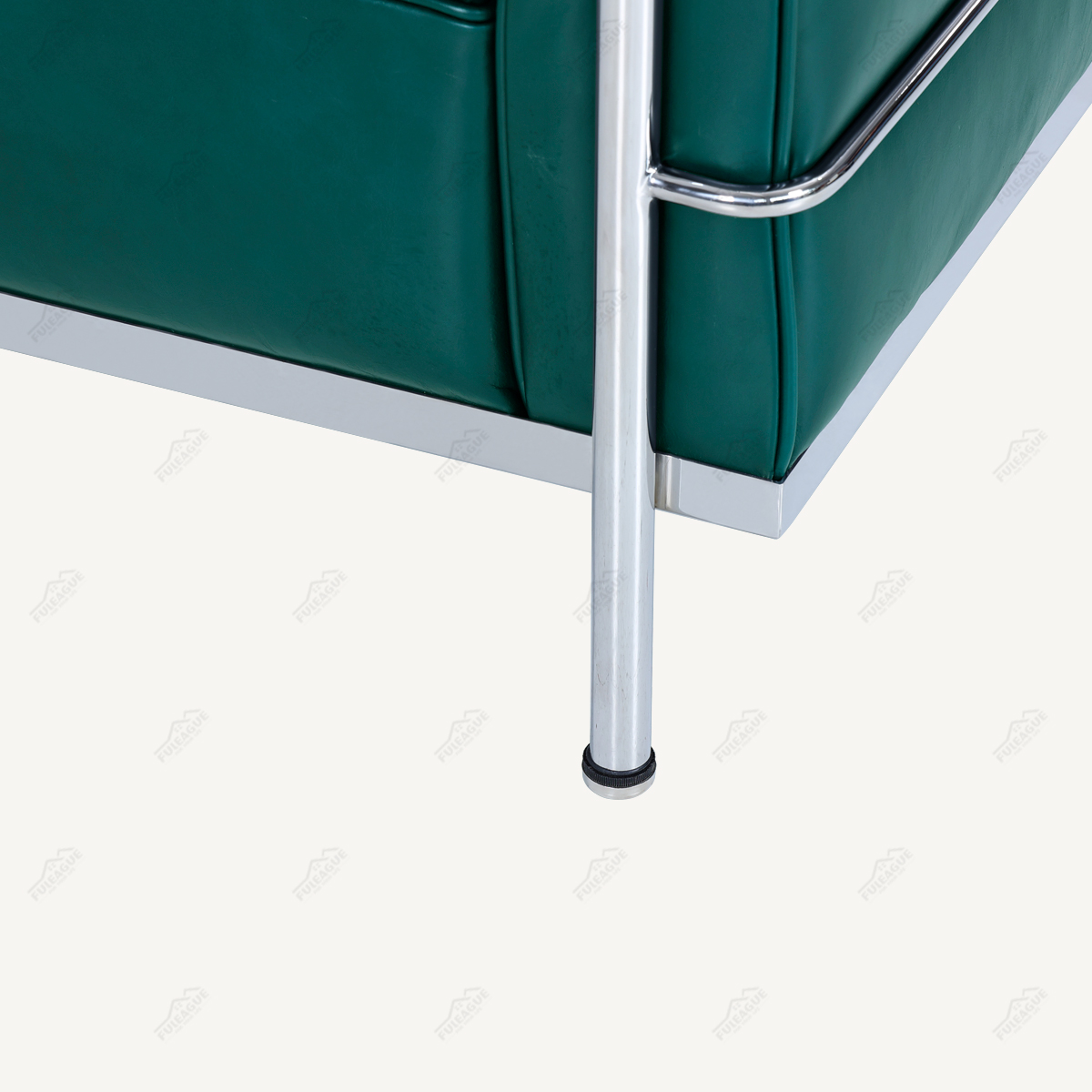 LC-2 Sofa by Le Corbusier replica in Vintage Waxed Leather FA020-3S-VWL