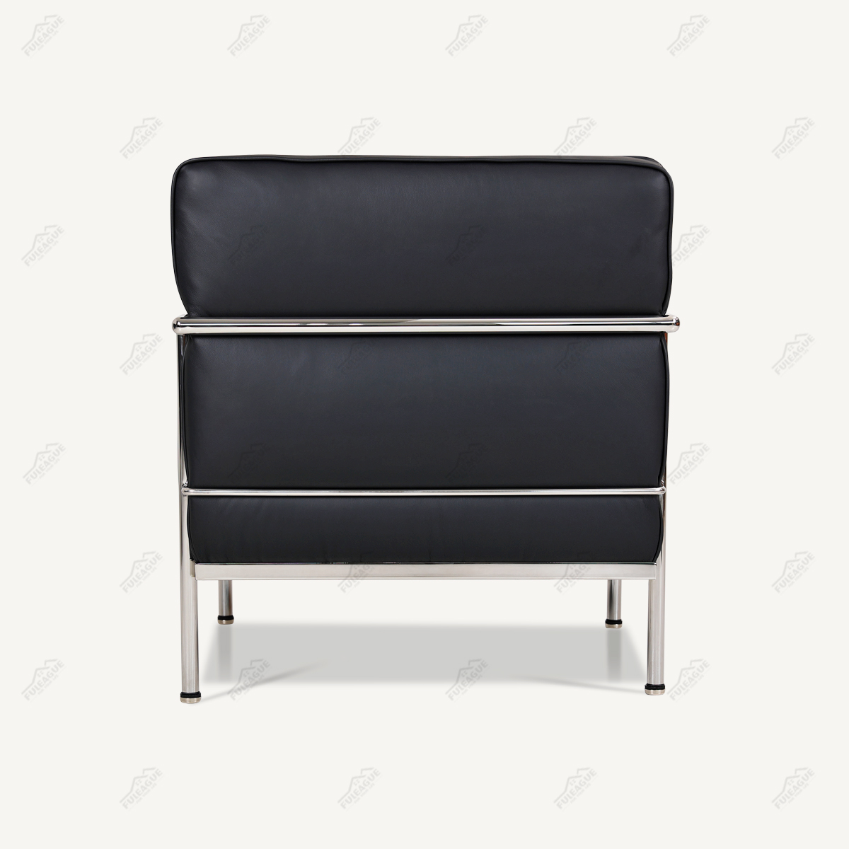 Le Corbusier LC3 Armchair Replica in Genuine Leather FA336-1S-L