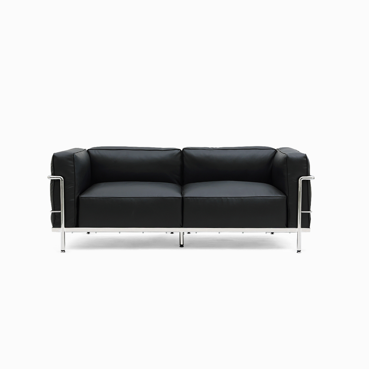 Le Corbusier LC3 Sofa 2 seater sofa Replica in Genuine Leather FA336-2S-L