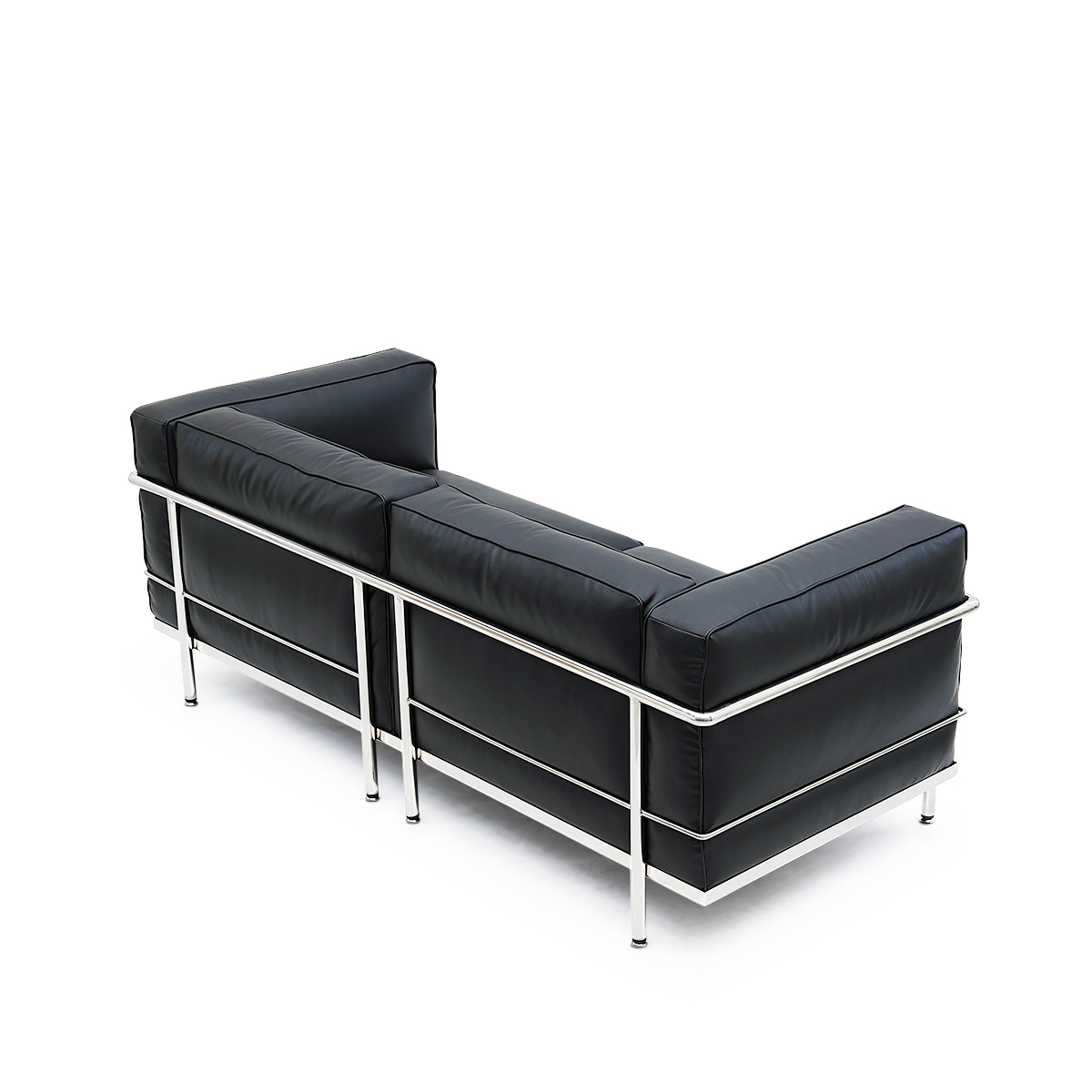 Le Corbusier LC3 Sofa 2 seater sofa Replica in Genuine Leather FA336-2S-L