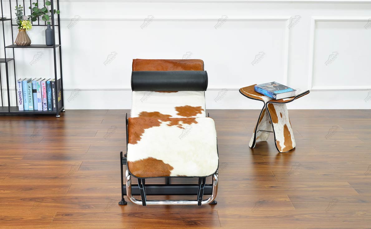 Fuleague lc4 chaise lounge FA016-Pony Skin