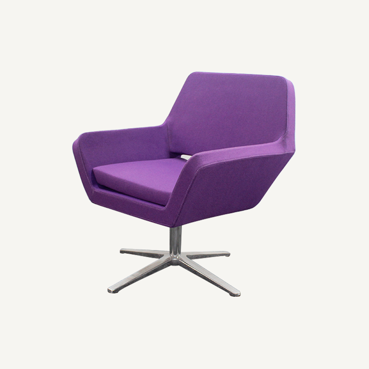 Leisure Swivel Chair Metropolitan Armchair Replica by Jeffrey Bernett FA403