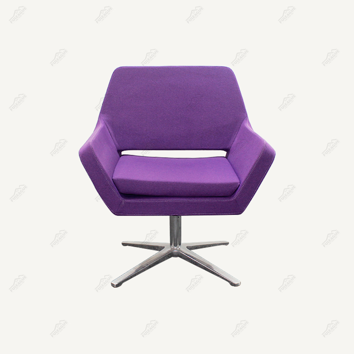 Leisure Swivel Chair Metropolitan Armchair Replica by Jeffrey Bernett FA403