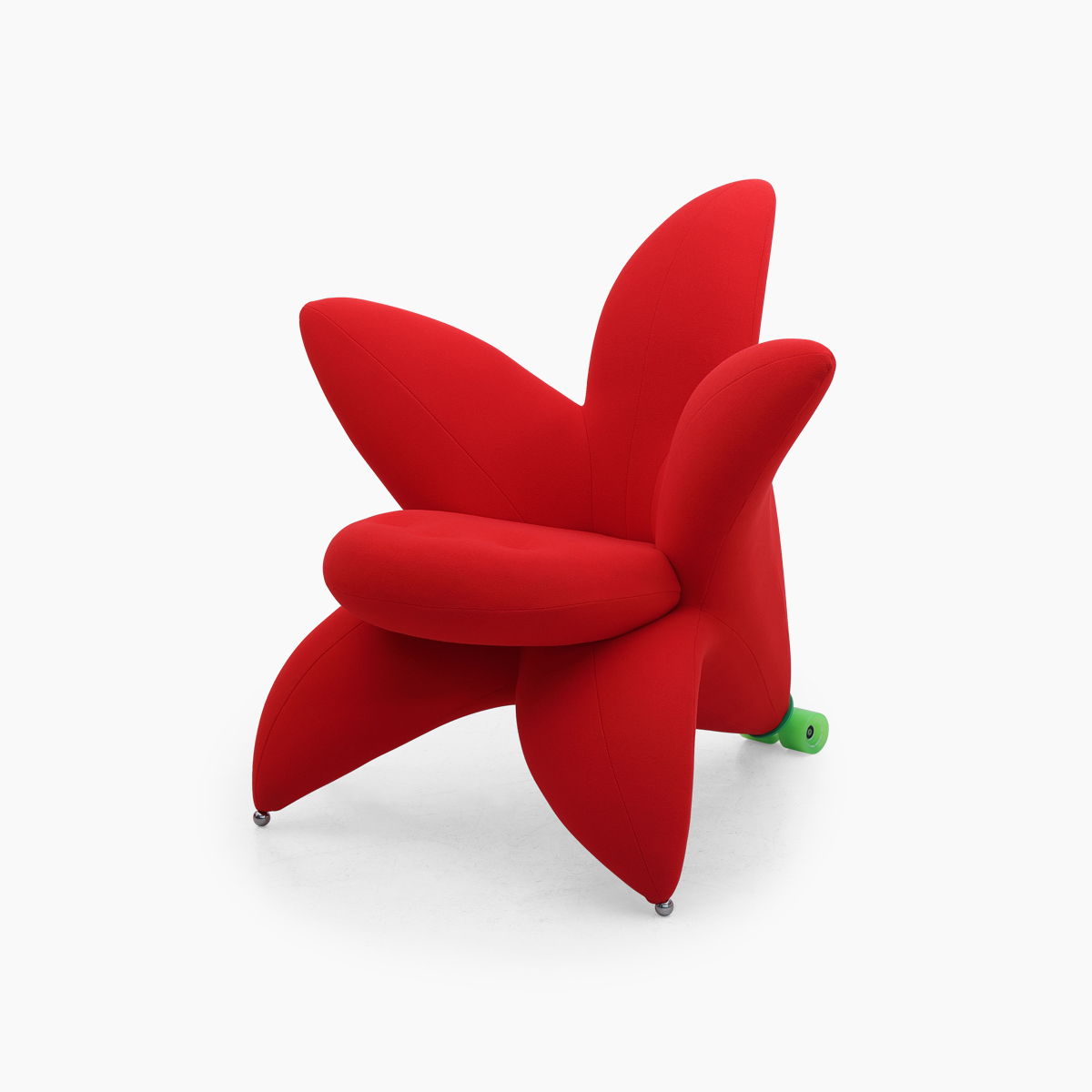Lily Flower Chair In Fabric FA423-F