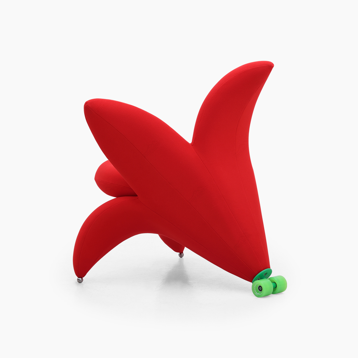 Lily Flower Chair In Fabric FA423-F