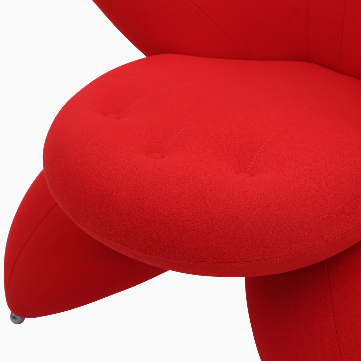 Lily Flower Chair In Fabric FA423-F