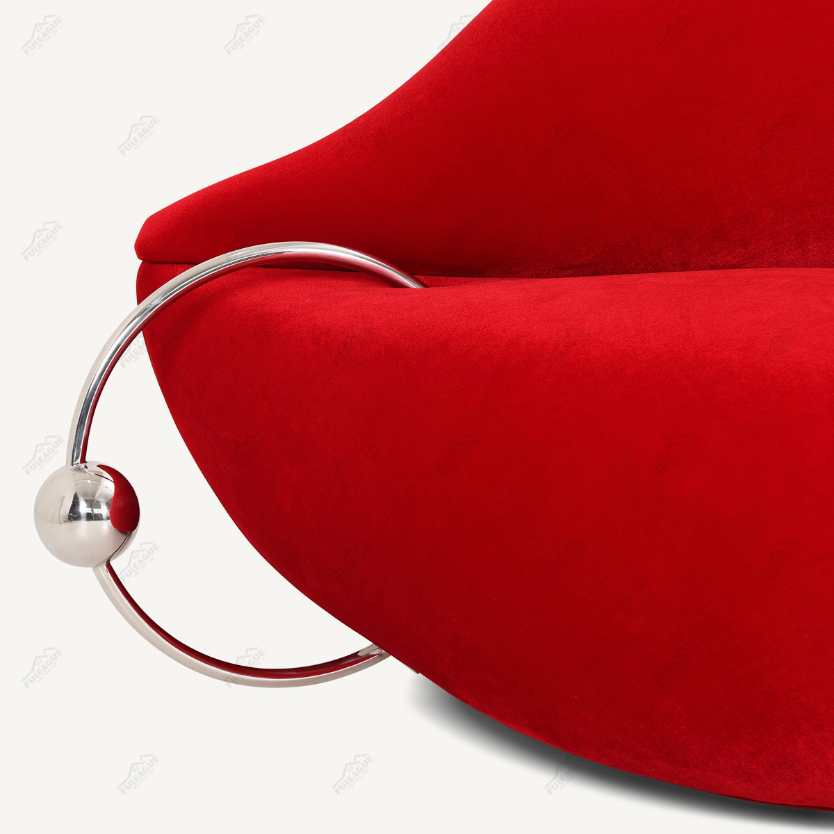 Lip Sofa Replica in Fabric FA337-3S-F