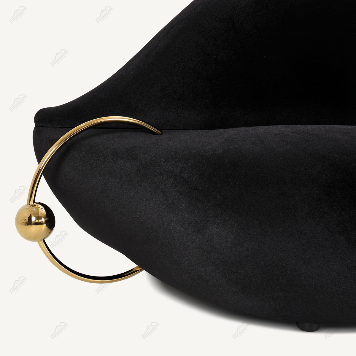 Lip Sofa Replica in Fabric FA337-3S-F