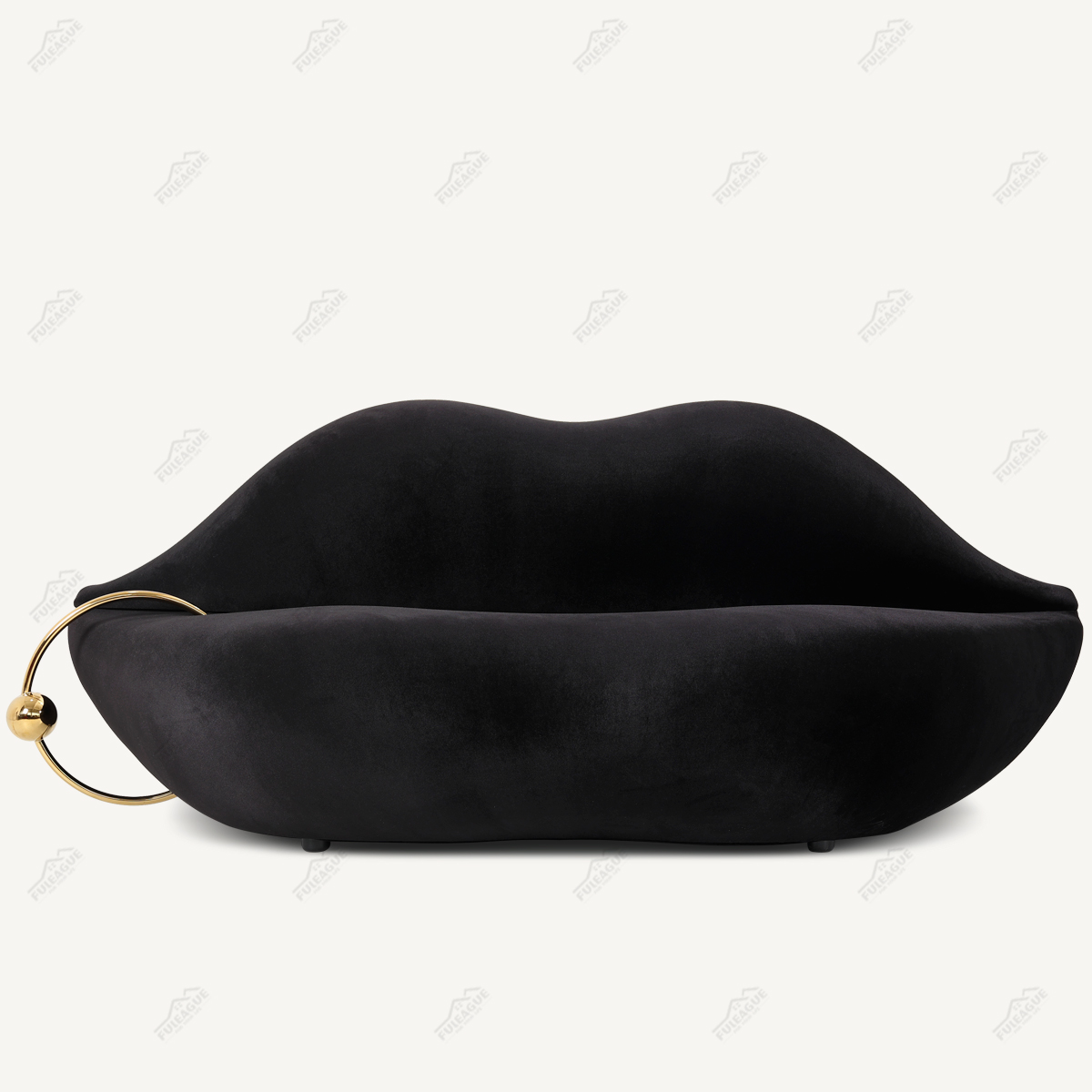 Lip Sofa Replica in Fabric FA337-3S-F