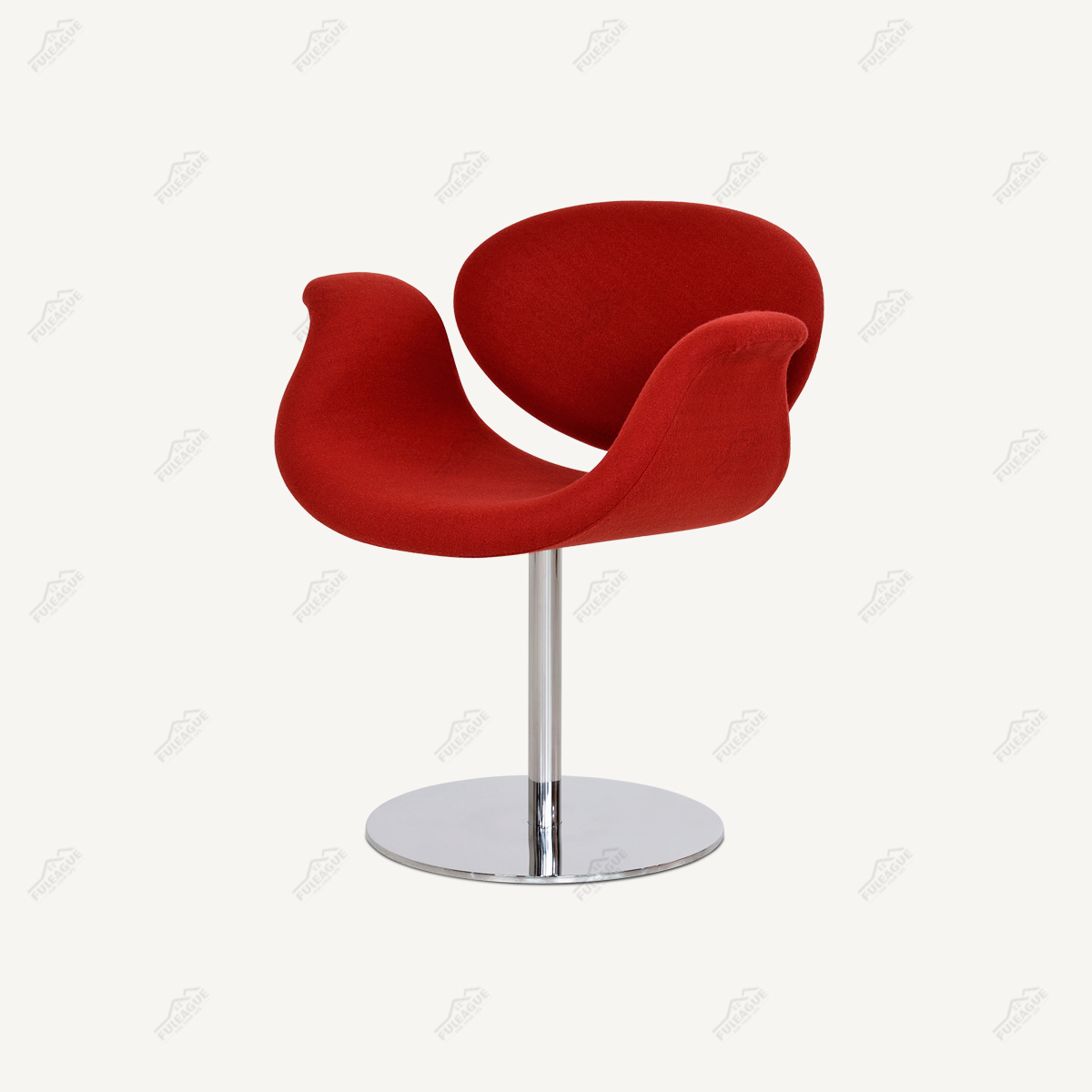 Little Tulip Swivel Chair Replica in fabric FA394-F