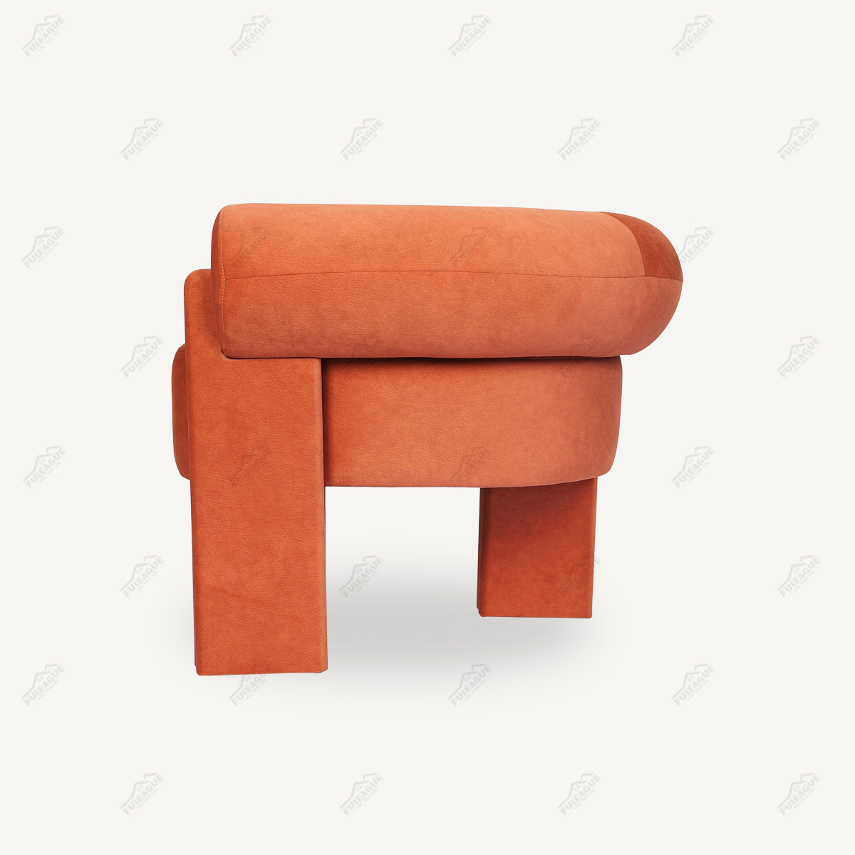 Low Back Armchair Fabric Armchair FA373-F