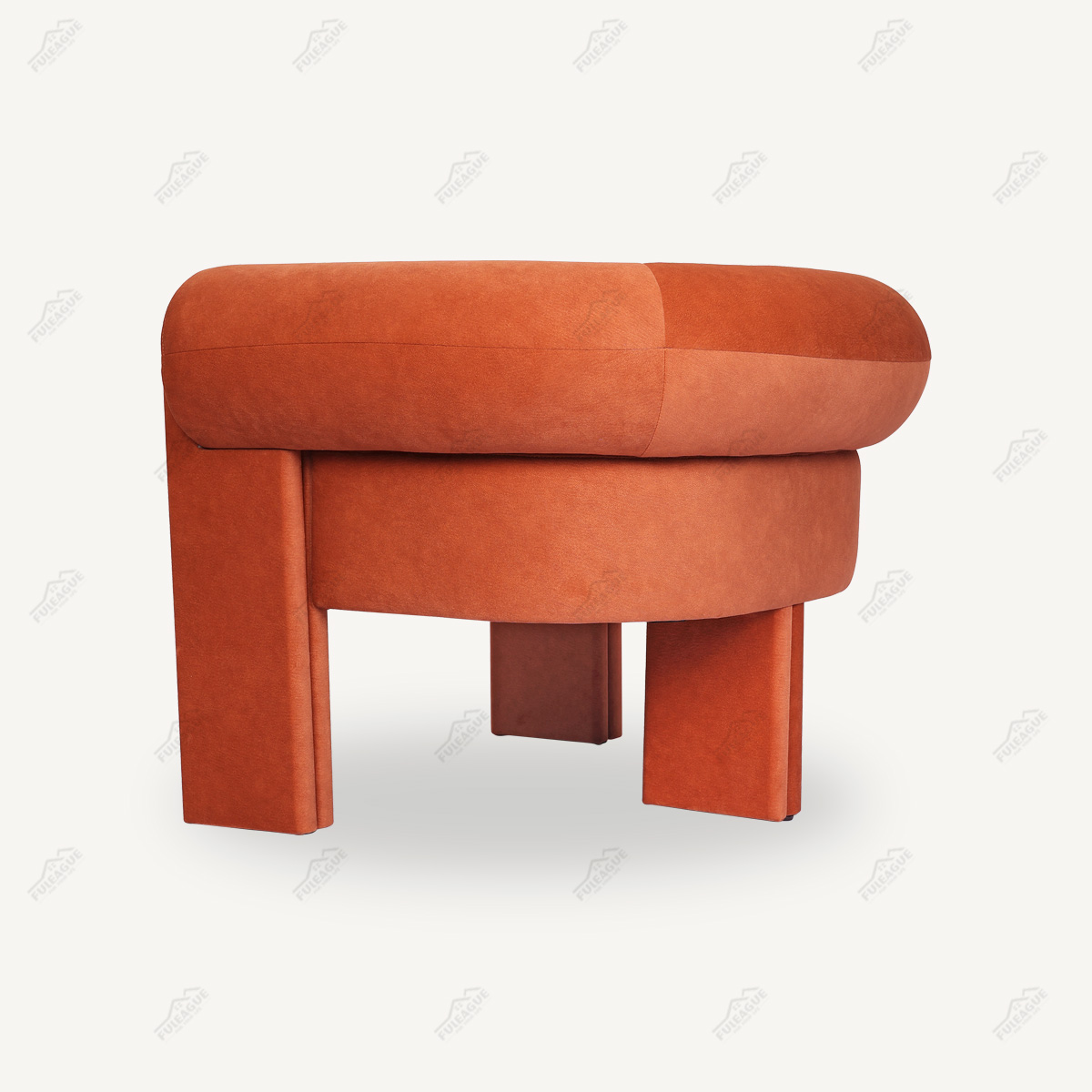 Low Back Armchair Fabric Armchair FA373-F