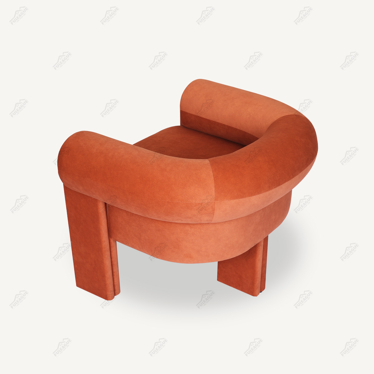 Low Back Armchair Fabric Armchair FA373-F