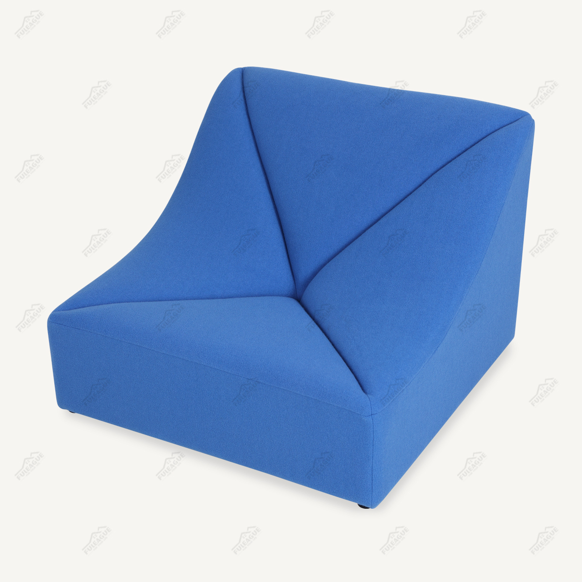 Low Back Modular Sofa in Fabric FA399-1S-F