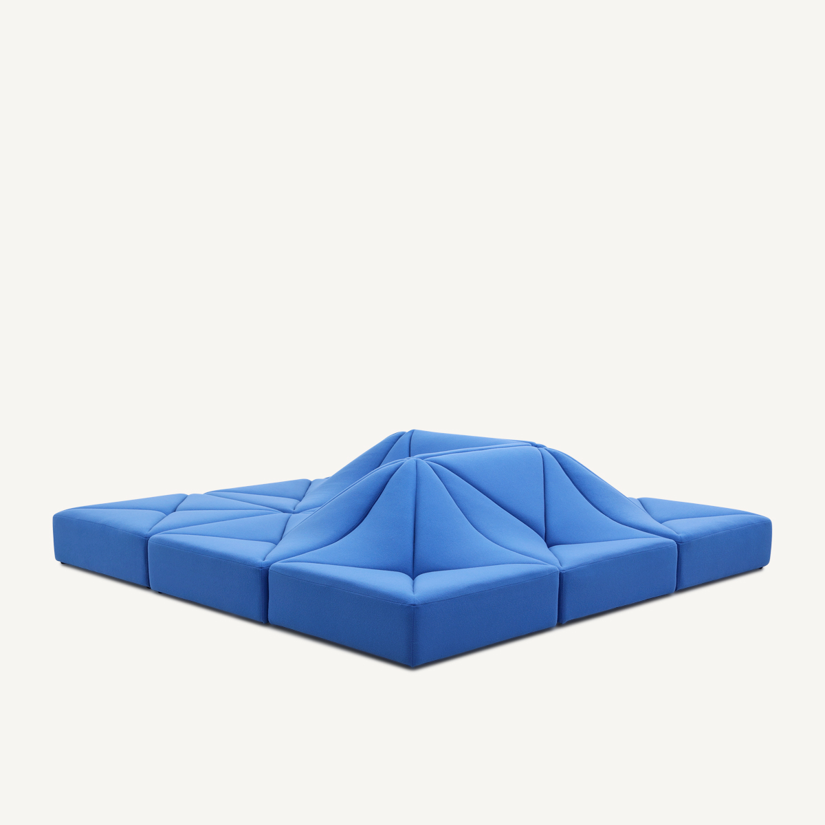 Low Modular Sofa 9 Pieces Sectional Sofa In Fabric FA399-9PCS-C