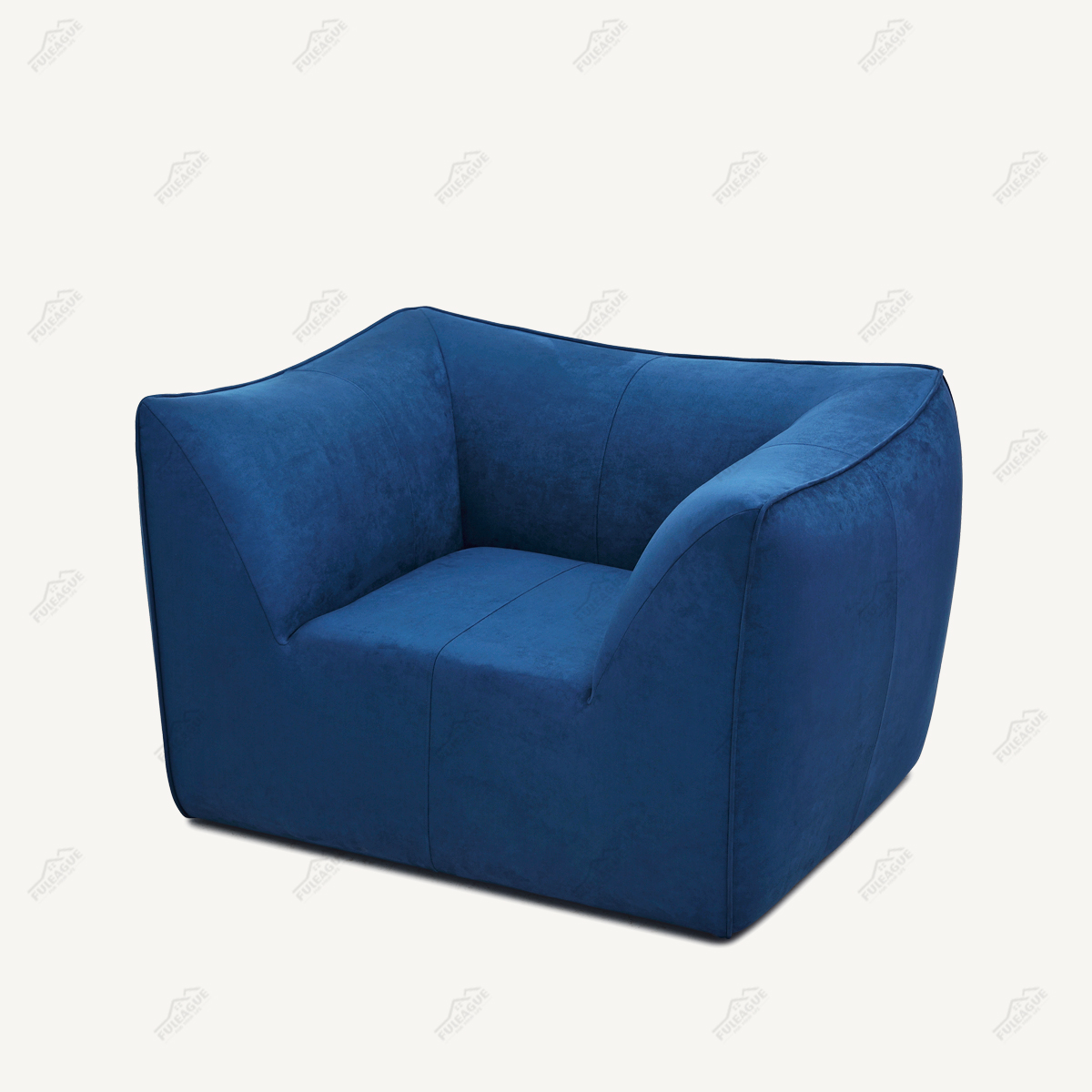 Mario Bellini Armchair Replica in Fabric FA371-1S-F