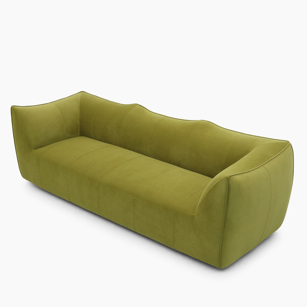 Mario Bellini Couch in Fabric FA371-3S-F