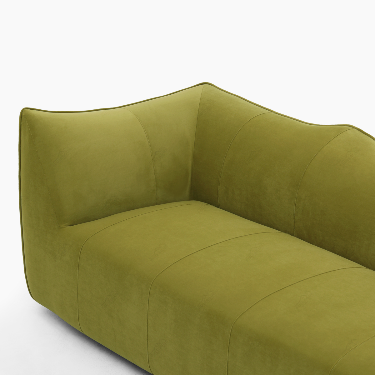 Mario Bellini Couch in Fabric FA371-3S-F
