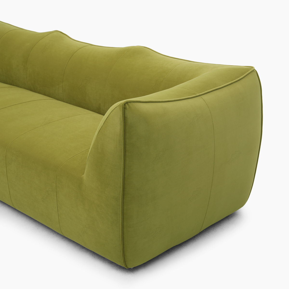 Mario Bellini Couch in Fabric FA371-3S-F