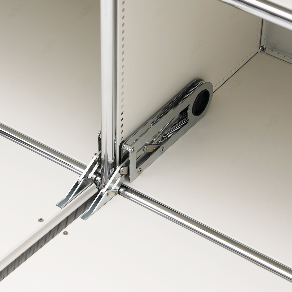 Metal Credenza White Credenza Cabinet FT087