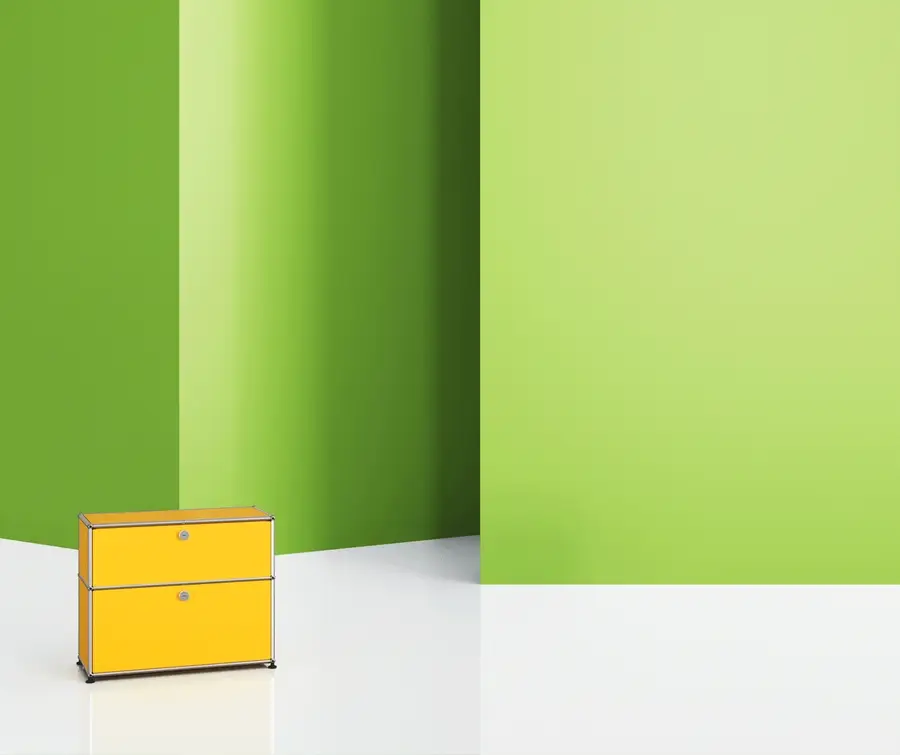 mid century modern TV console